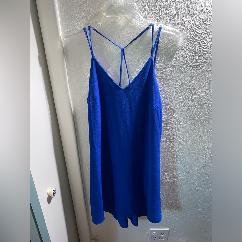 Blue summer dress
